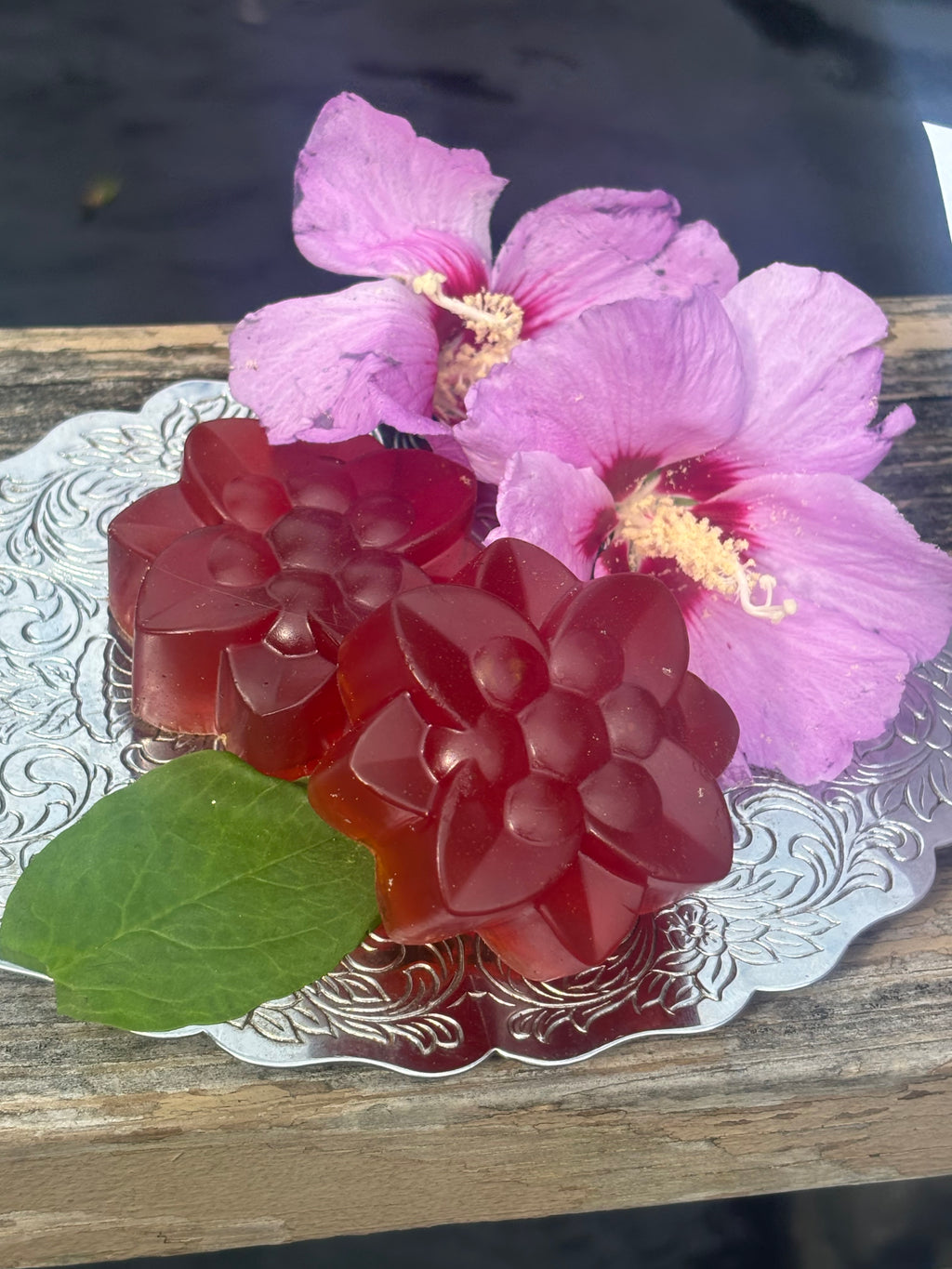 Turmeric Honey Flower Soap Bar