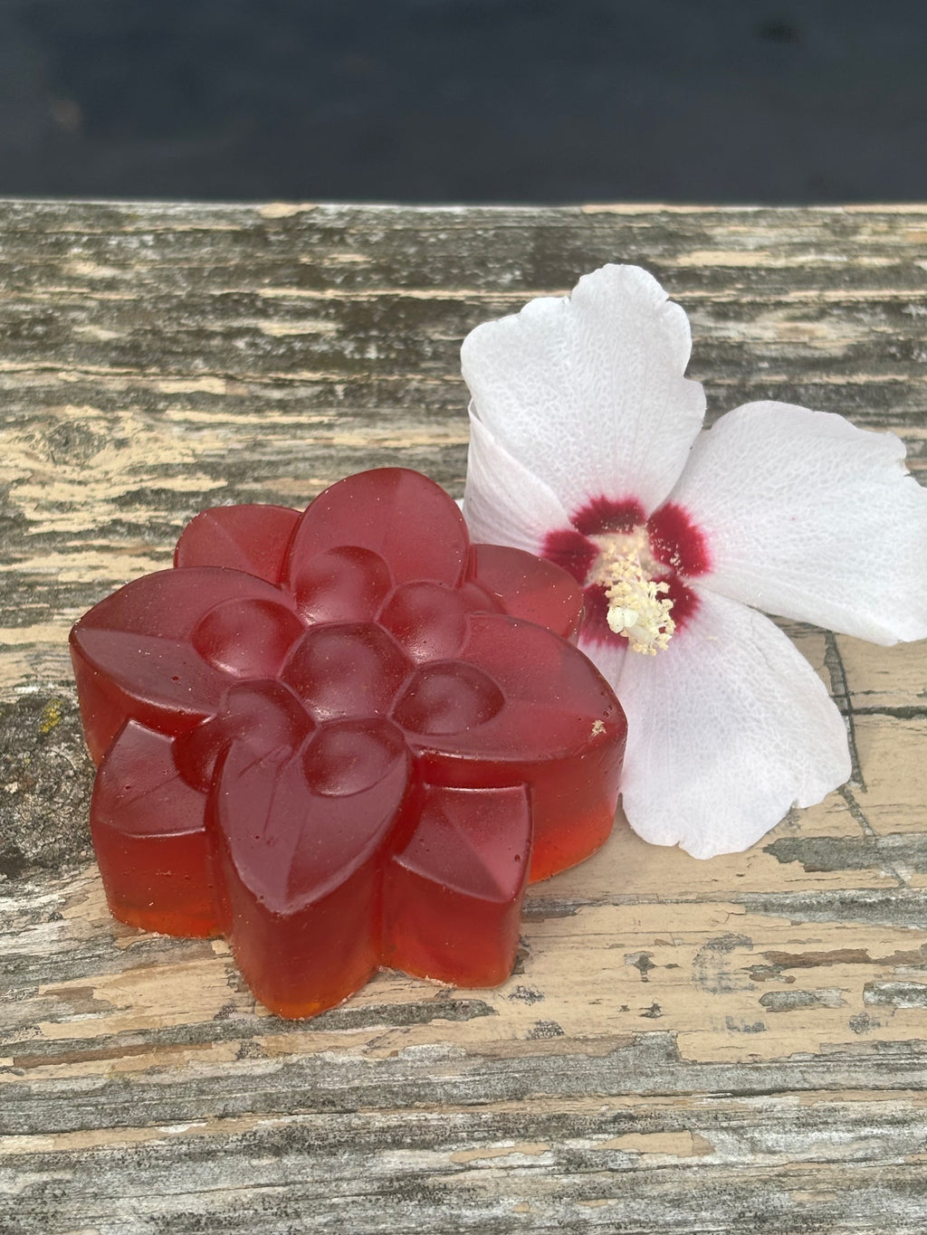 Turmeric Honey Flower Soap Bar