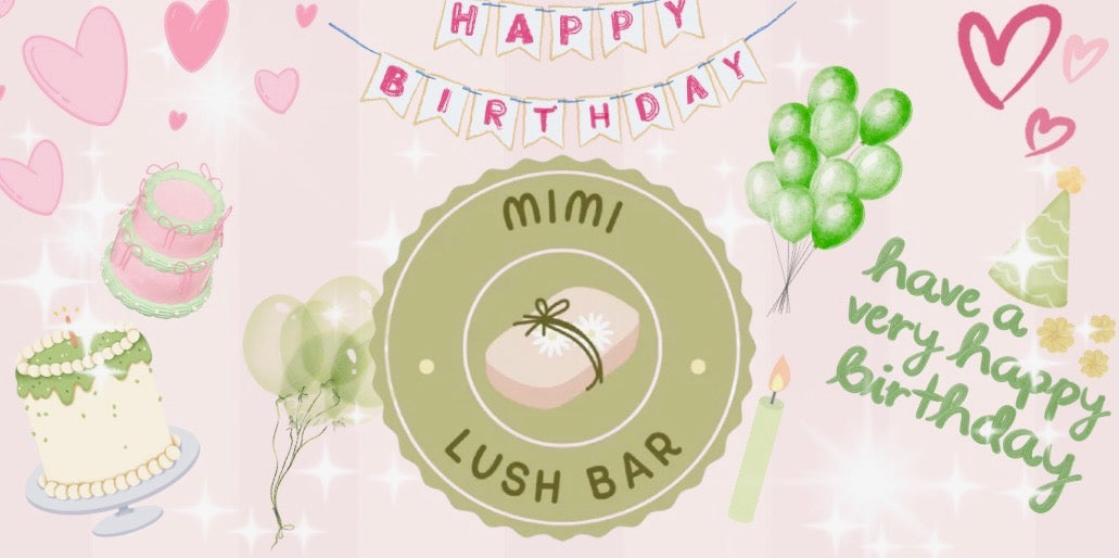 Mimi Lush Bar Birthday Gift Card